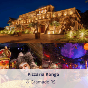 Pizzaria Temática Kongo Rodízio Gramado RS