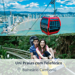 Uni Praias com Teleférico Balneário Camboriú SC