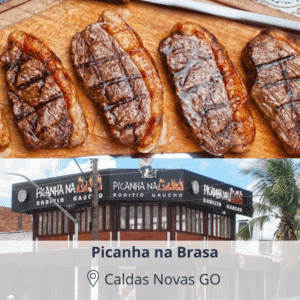 Picanha na Brasa p/2 pessoas Caldas Novas GO
